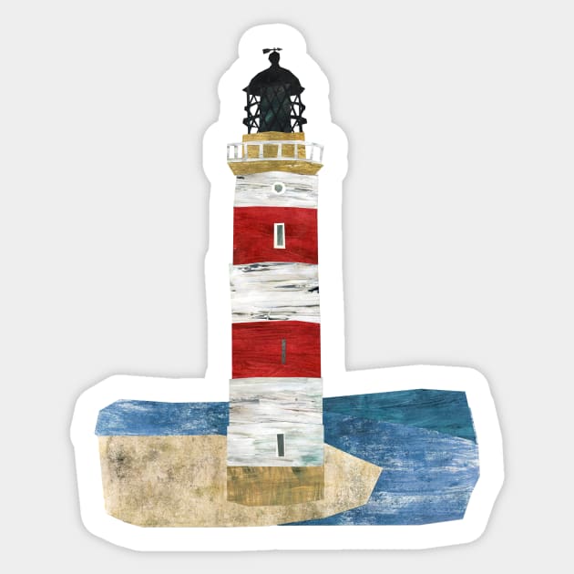 Lighthouse Sticker by Babban Gaelg